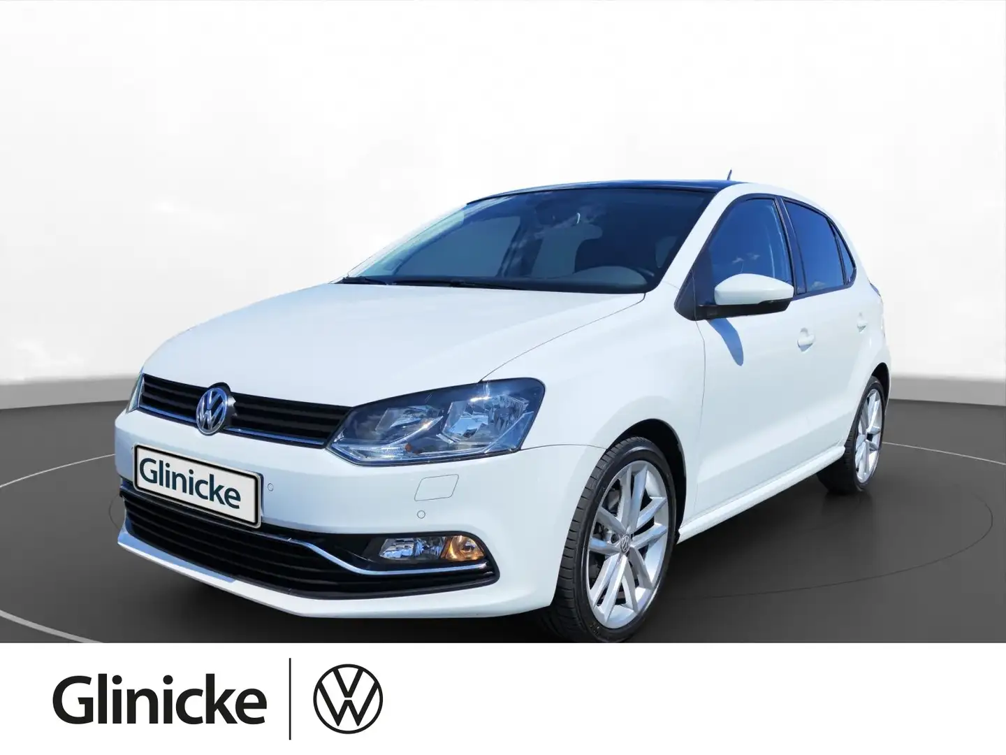 Volkswagen Polo 1.2 TSI Highline Panoschiebedach Klima SHZ Blanc - 1