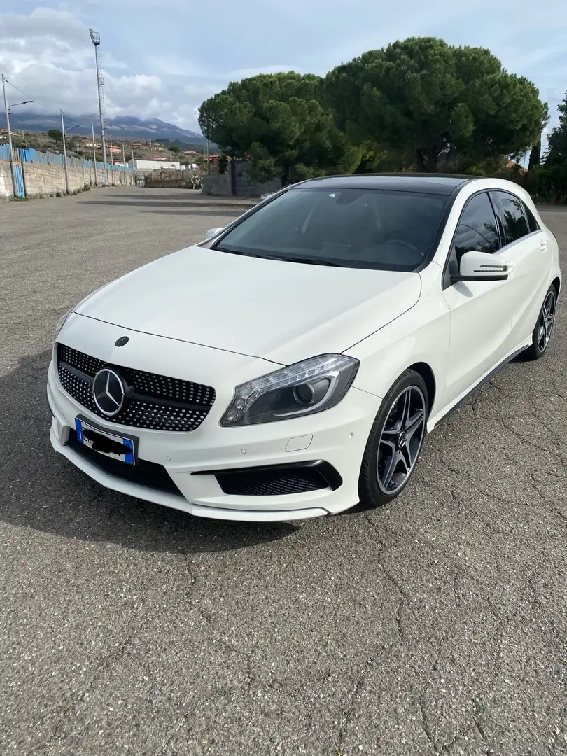 Mercedes-Benz A 200 cdi Night edition auto Bianco - 1