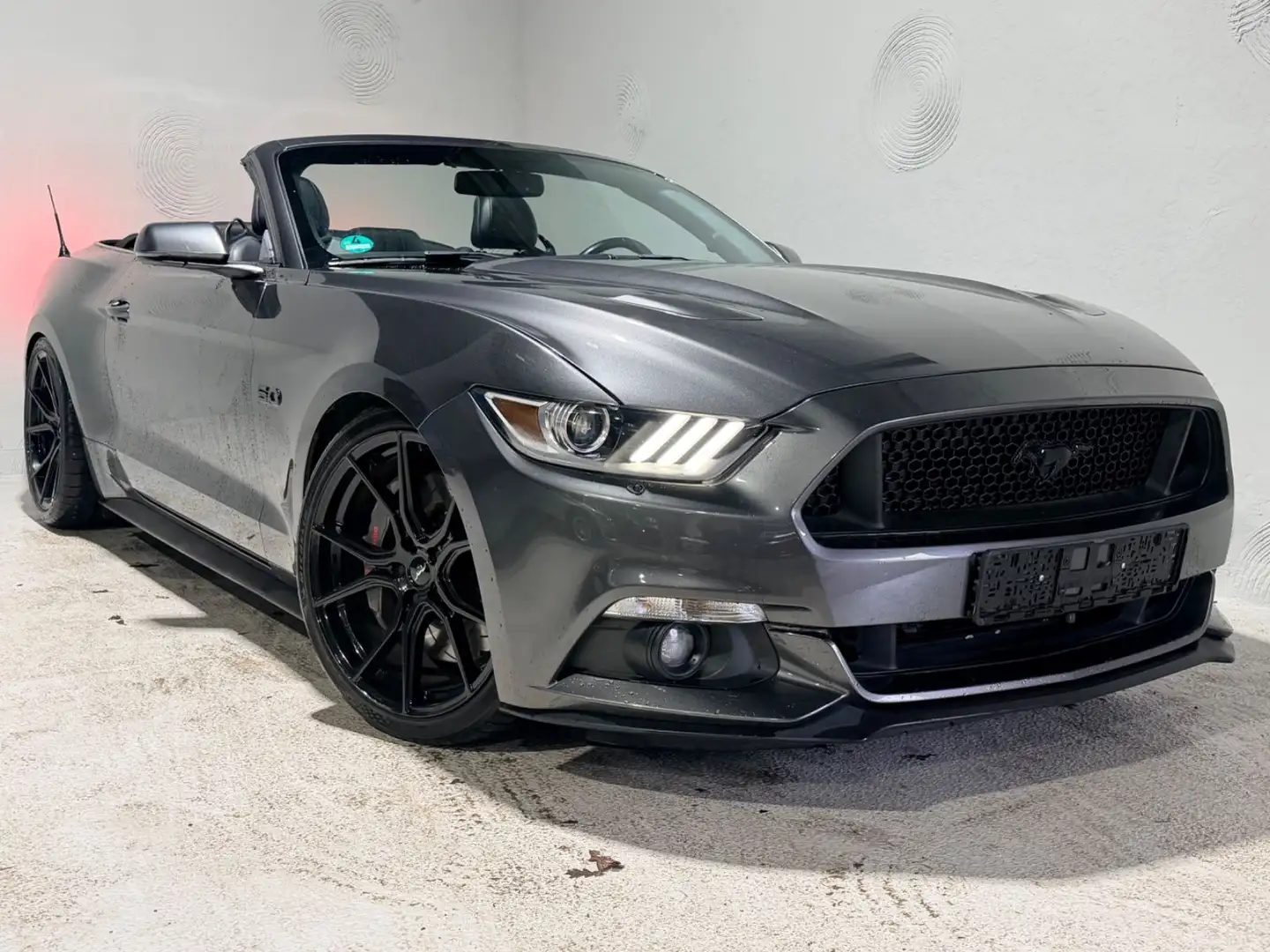 Ford Mustang V8 GT Cabrio *Einzelstück*700PS*TOP Grau - 1