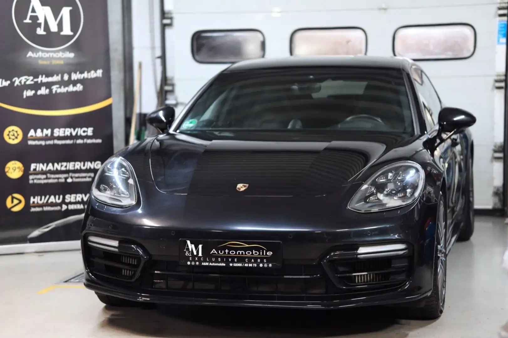 Porsche Panamera PANAMERA SPORT TURISMO 4 E-HYBRID *LED*HEAD UP* Noir - 1