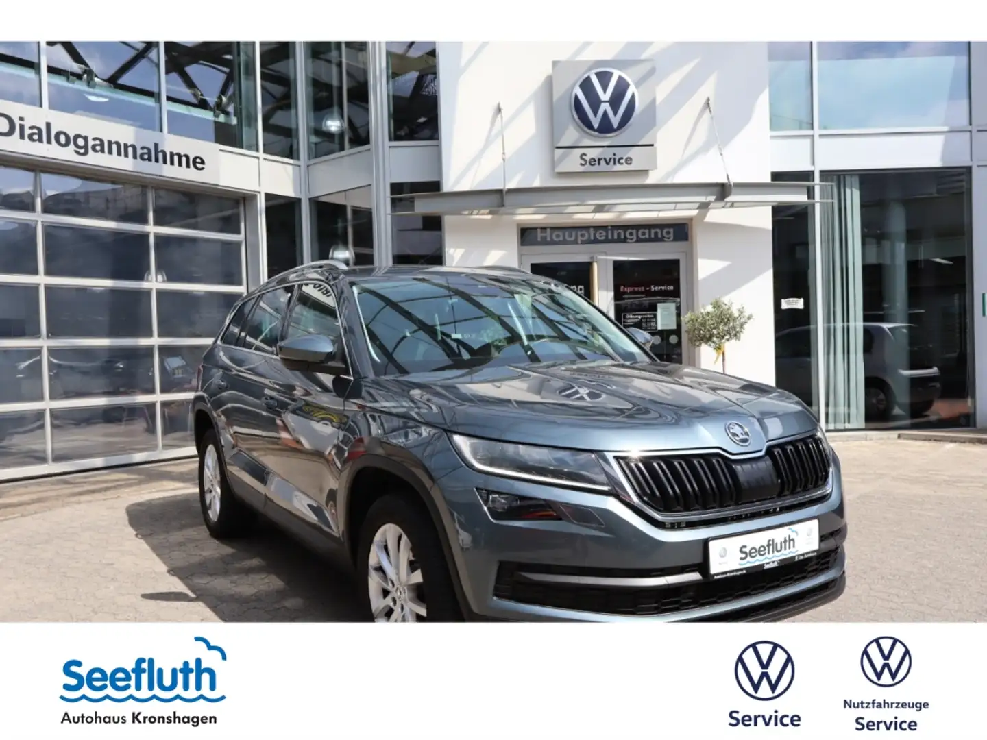 Skoda Kodiaq 2.0 TDI DSG AHK,Navi,Panoramadach Style 4x4 Grau - 1