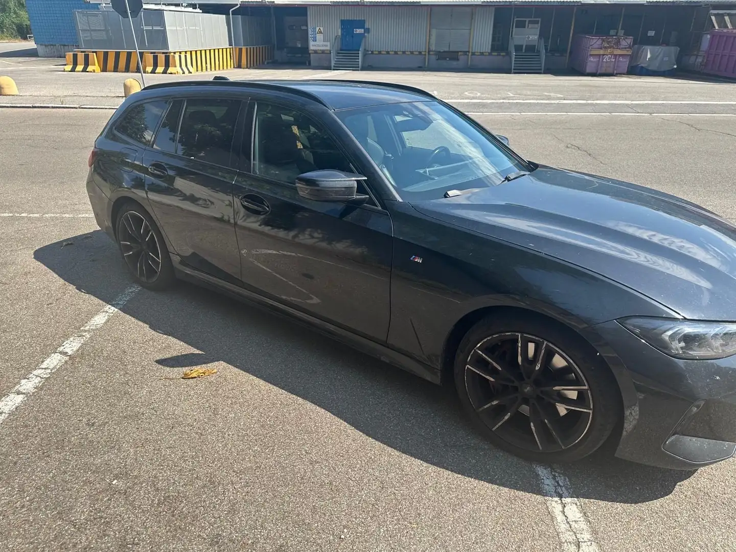 BMW 340 M340d Touring mhev 48V xdrive auto MSPORT PRO IVA Schwarz - 2