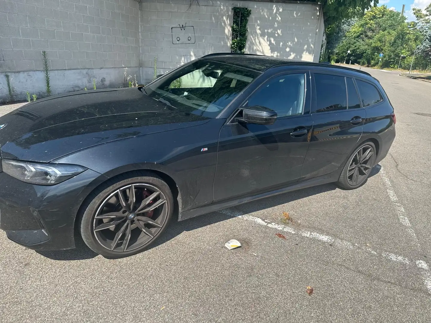 BMW 340 M340d Touring mhev 48V xdrive auto MSPORT PRO IVA Schwarz - 1