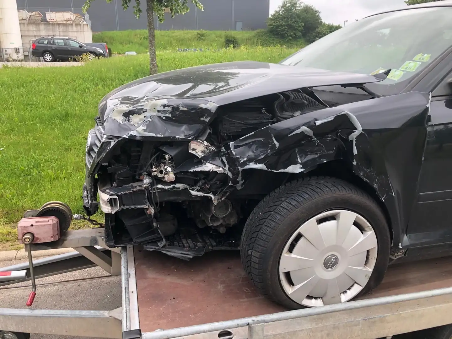 Audi A3 2.0 TDI Ambition Unfall Schwarz - 2