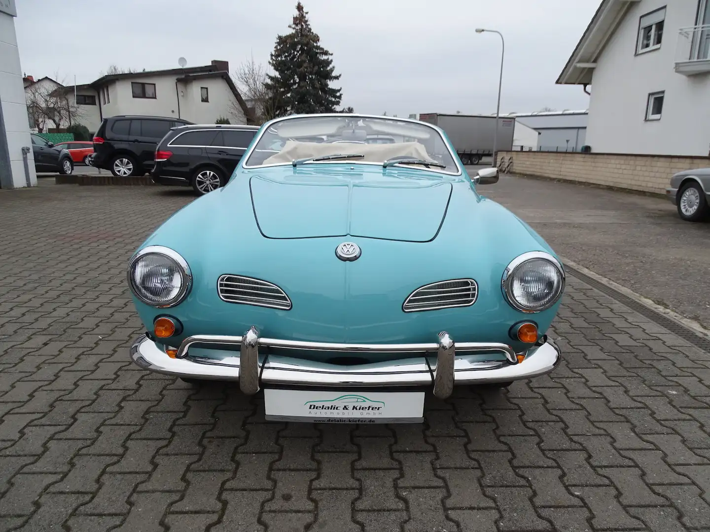 Volkswagen Karmann Ghia Cabrio vollständig restauriert Albastru - 2