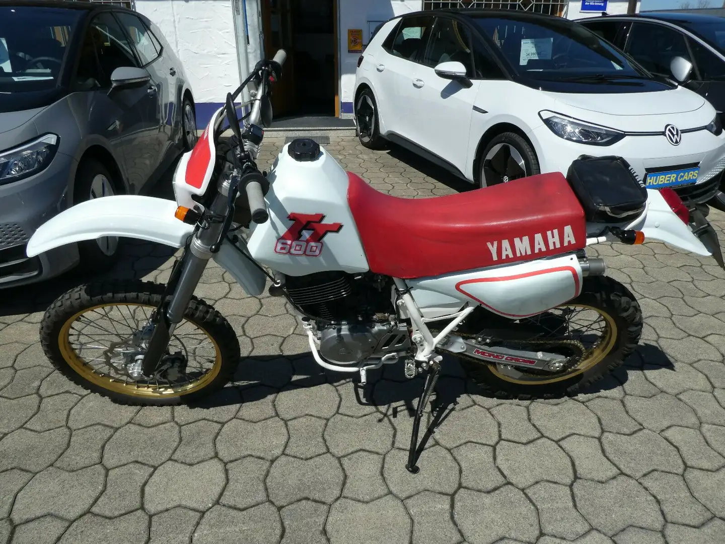 Yamaha TT 600 Komplett Neu aufgebaut* Bílá - 2