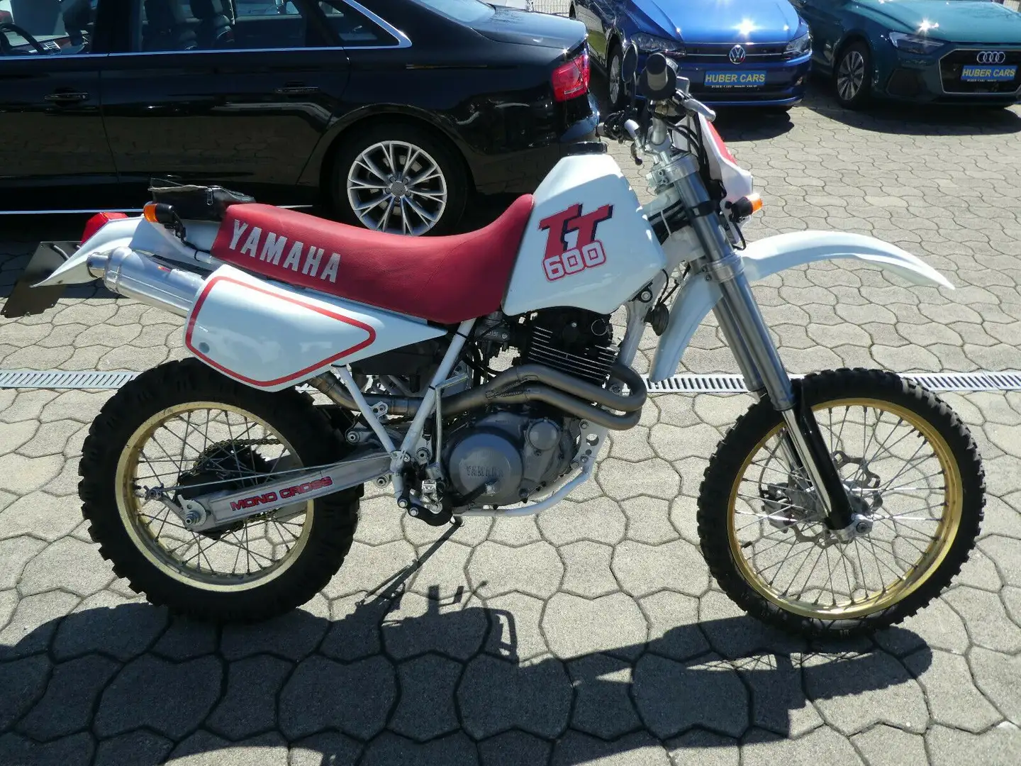 Yamaha TT 600 Komplett Neu aufgebaut* Bílá - 1