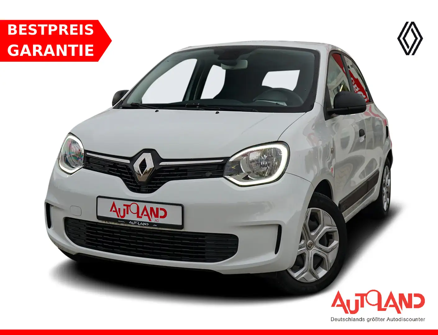 Renault Twingo 1.0 Life Klima USB Bluetooth AUX Blanc - 1