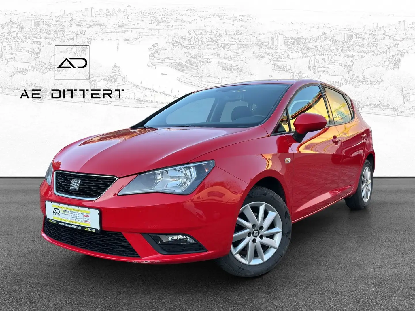SEAT Ibiza Lim. Sun +Tempo.+Klima+ Rouge - 1