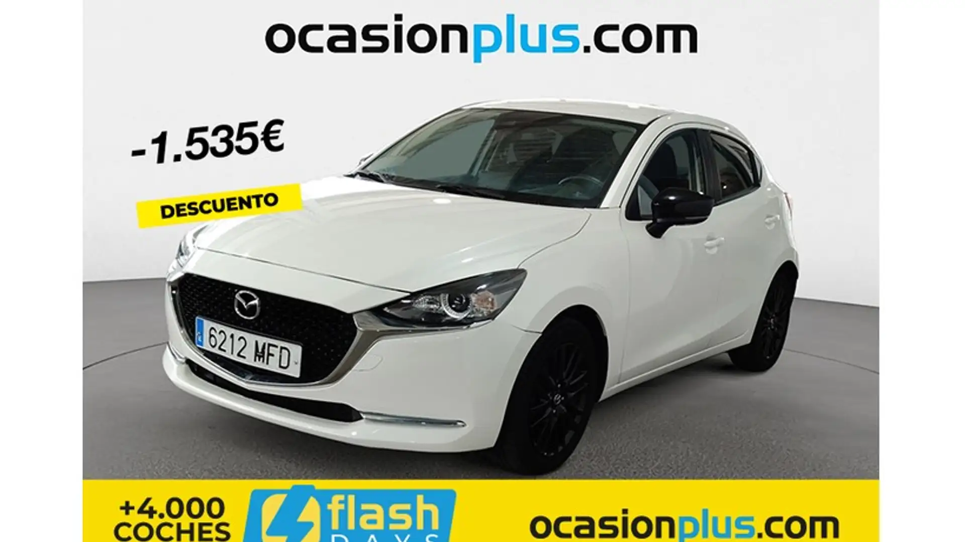 Mazda 2 1.5 Skyactiv-g Black Tech Edition 55kW Blanco - 1
