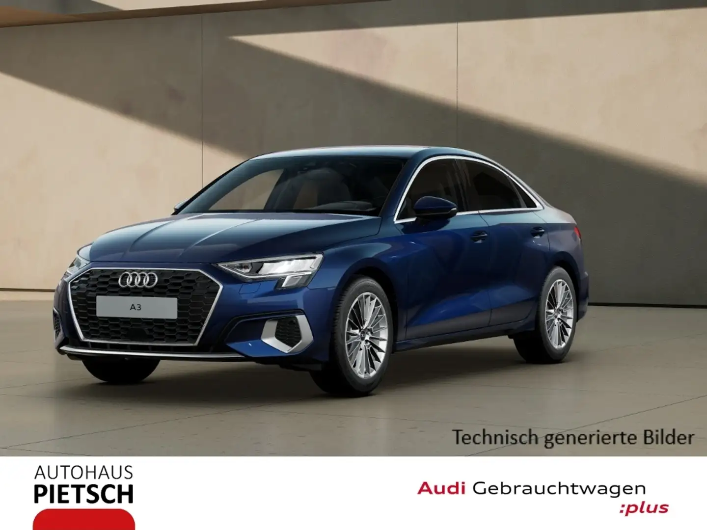 Audi A3 Limo 35 TFSI advanced Parklenk Sitzheizung Blau - 1