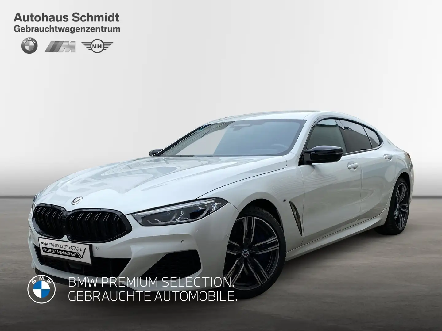 BMW M850 i xDrive Gran Coupé*M Technik Paket*LC Prof.*HUD*B Weiß - 1
