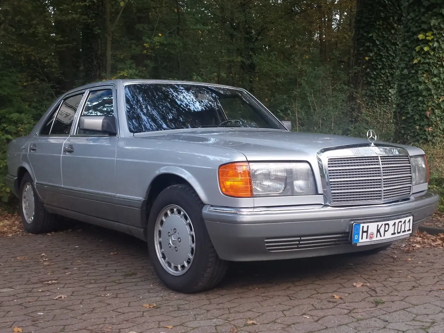 Mercedes-Benz S 260 SE Srebrny - 1