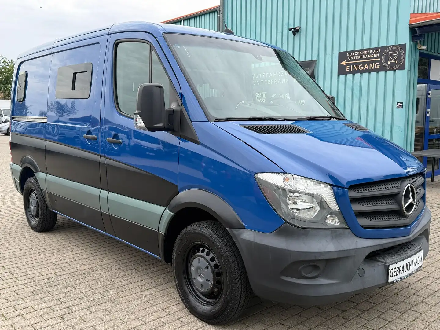 Mercedes-Benz Sprinter WOHNMOBIL CAMPER/BETT+KÜCHE+STANDHEIZUN Azul - 2