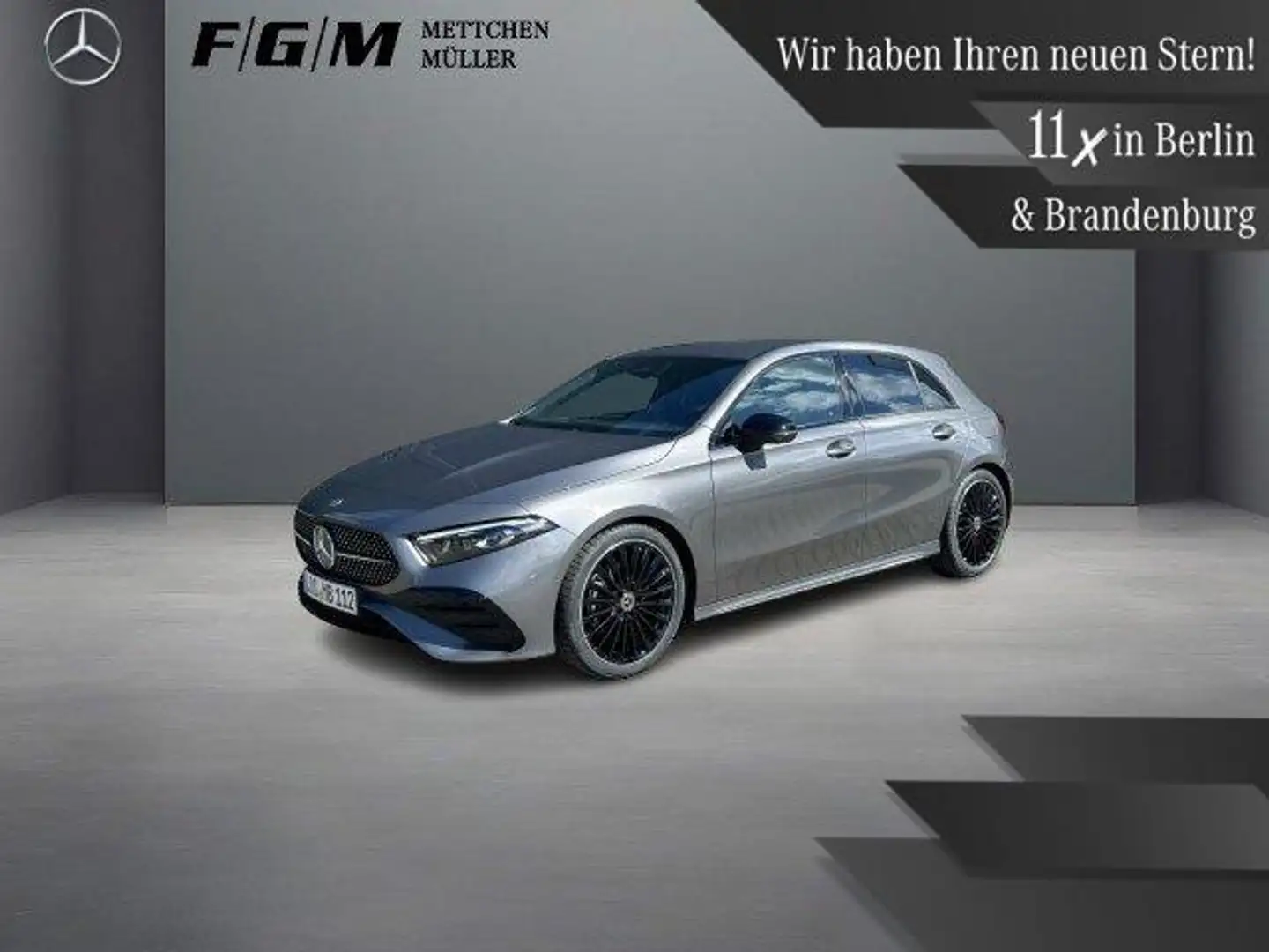 Mercedes-Benz A 200 AMG Line KeyGo|MBeam|Standhz|TWA|360|Night Grau - 1