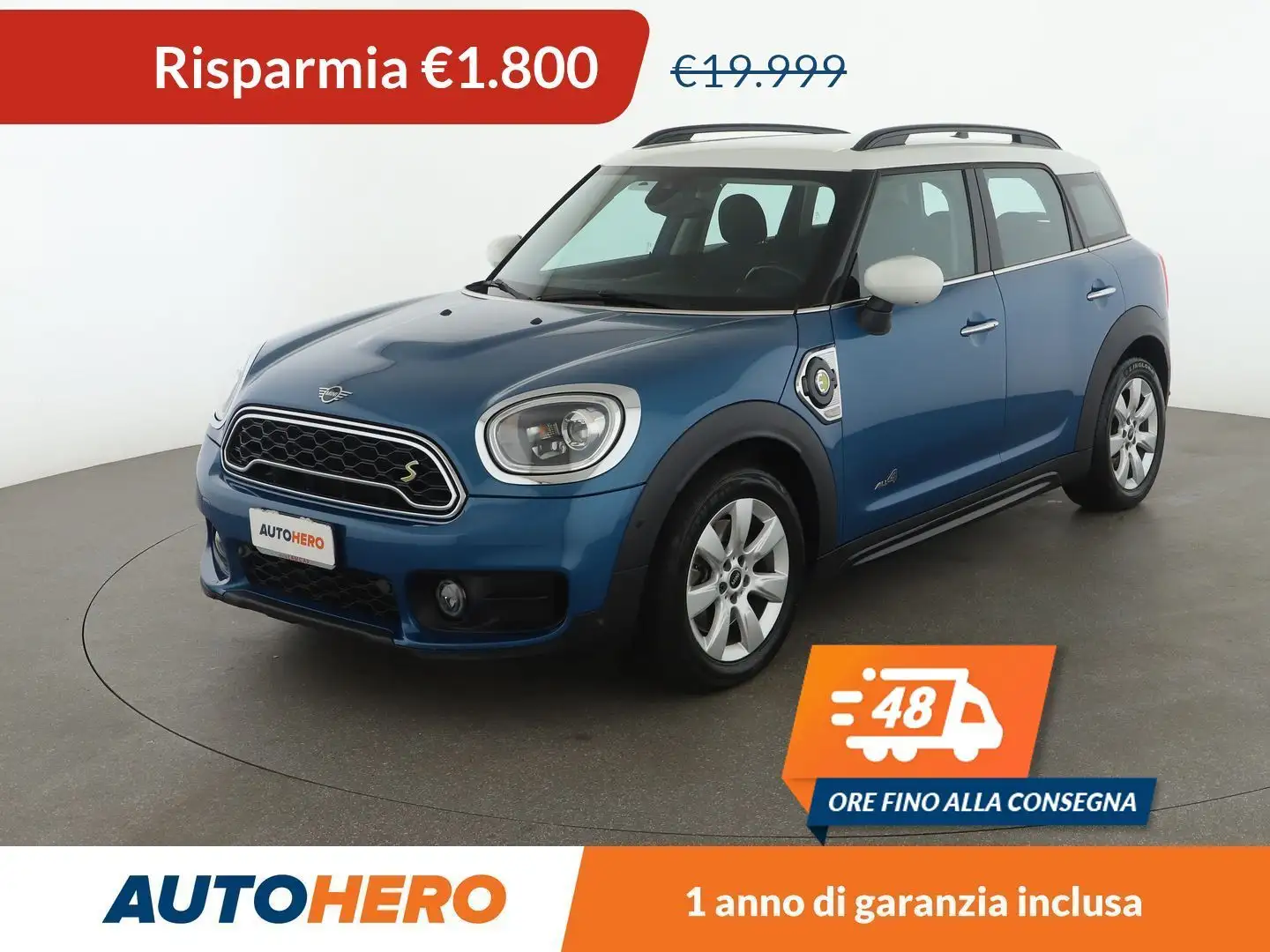 MINI Cooper SE Countryman Cooper S E Hybrid Business Automatica  ALL4 PHEV Blu/Azzurro - 1