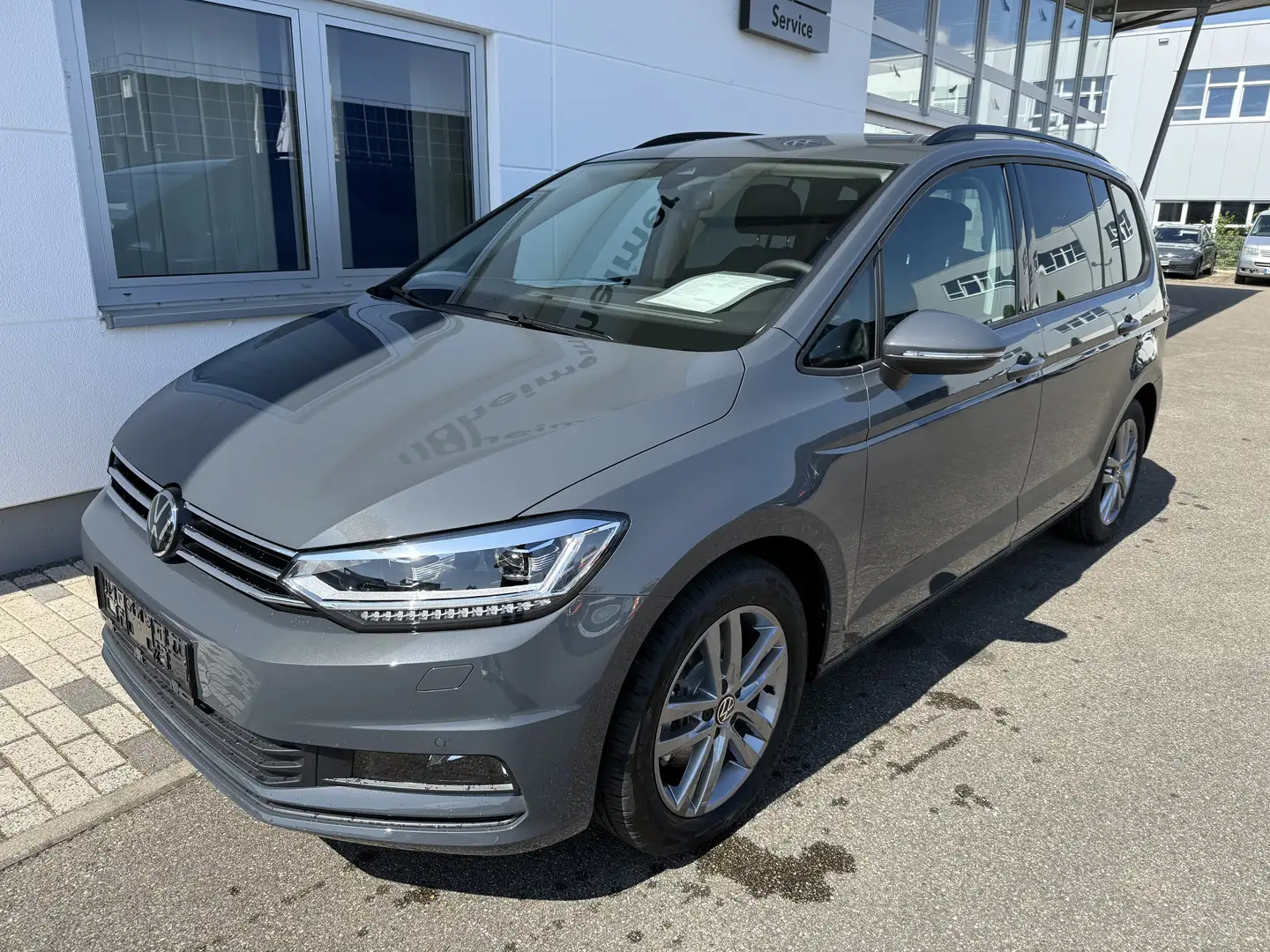 Volkswagen Touran Comfortline BMT/DSG/PDC/IQ LED/7-Sitze/Easy-Open Grau - 2