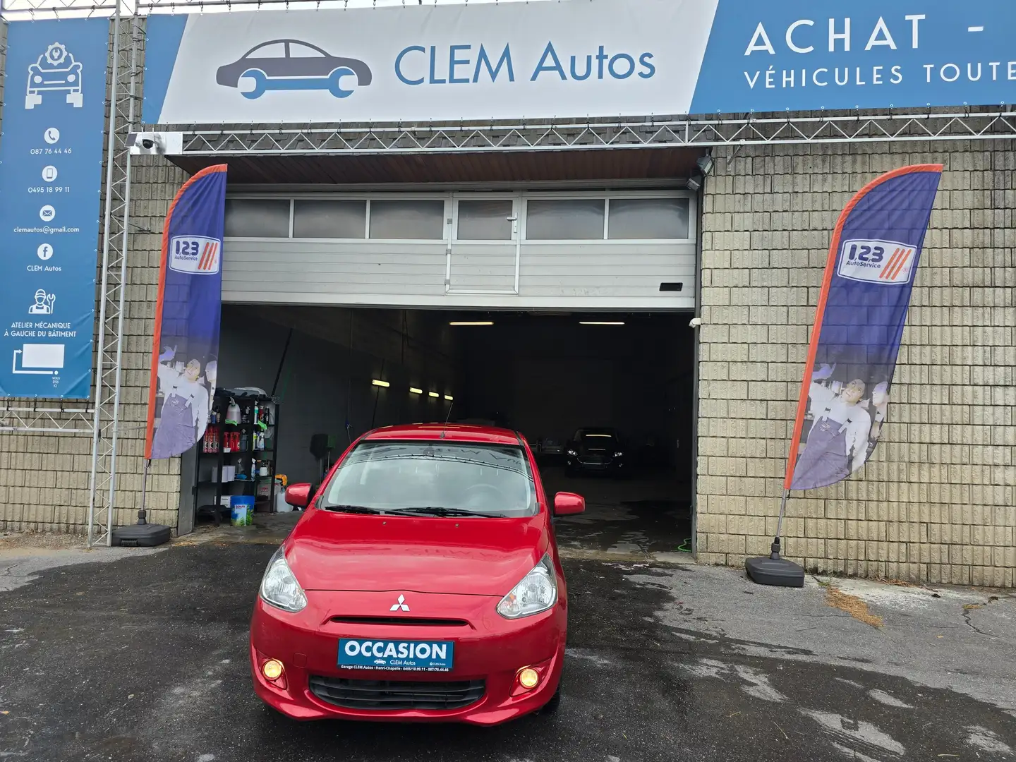 Mitsubishi Space Star Space Star 1.2i ClearTec Intense Rouge - 1
