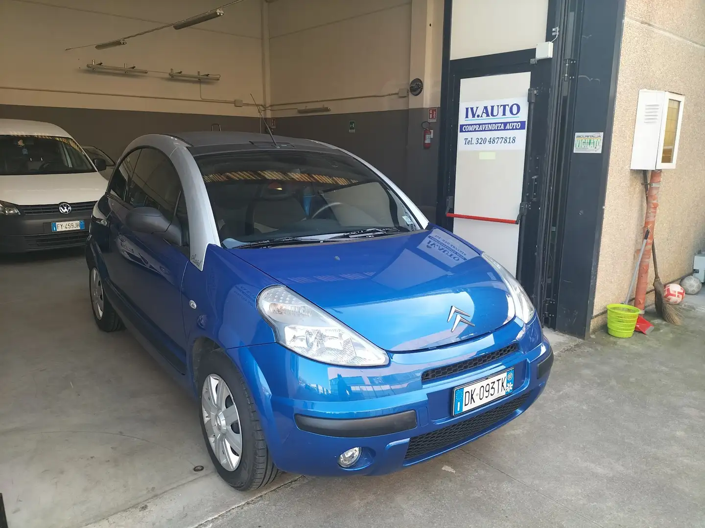Citroen C3 Pluriel 1.4 benzina 45000 km CABRIO Blu/Azzurro - 2