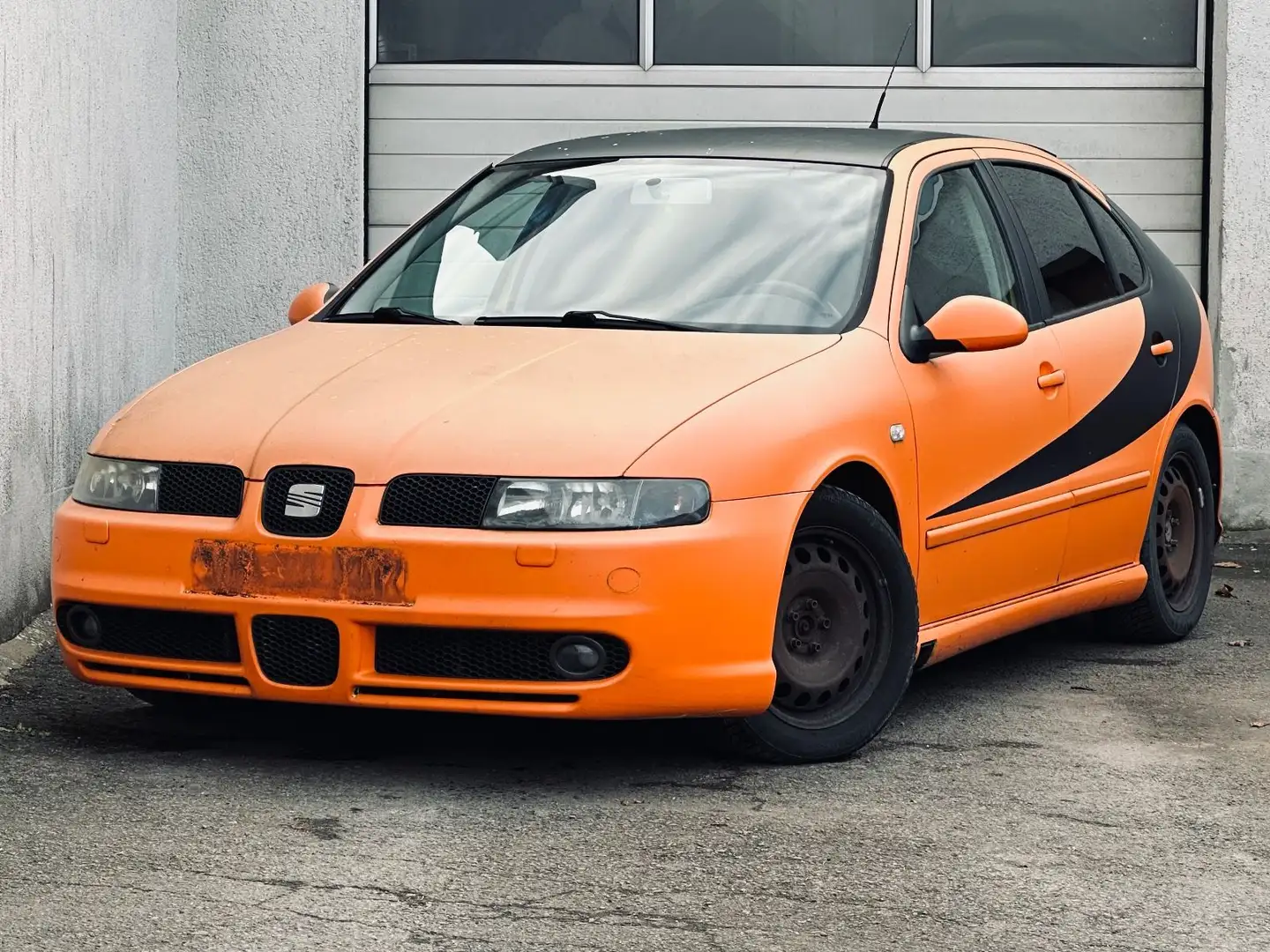 SEAT Leon 1,8 20V T Top Sport*SHZ*KLIMA*ZV* Naranja - 1