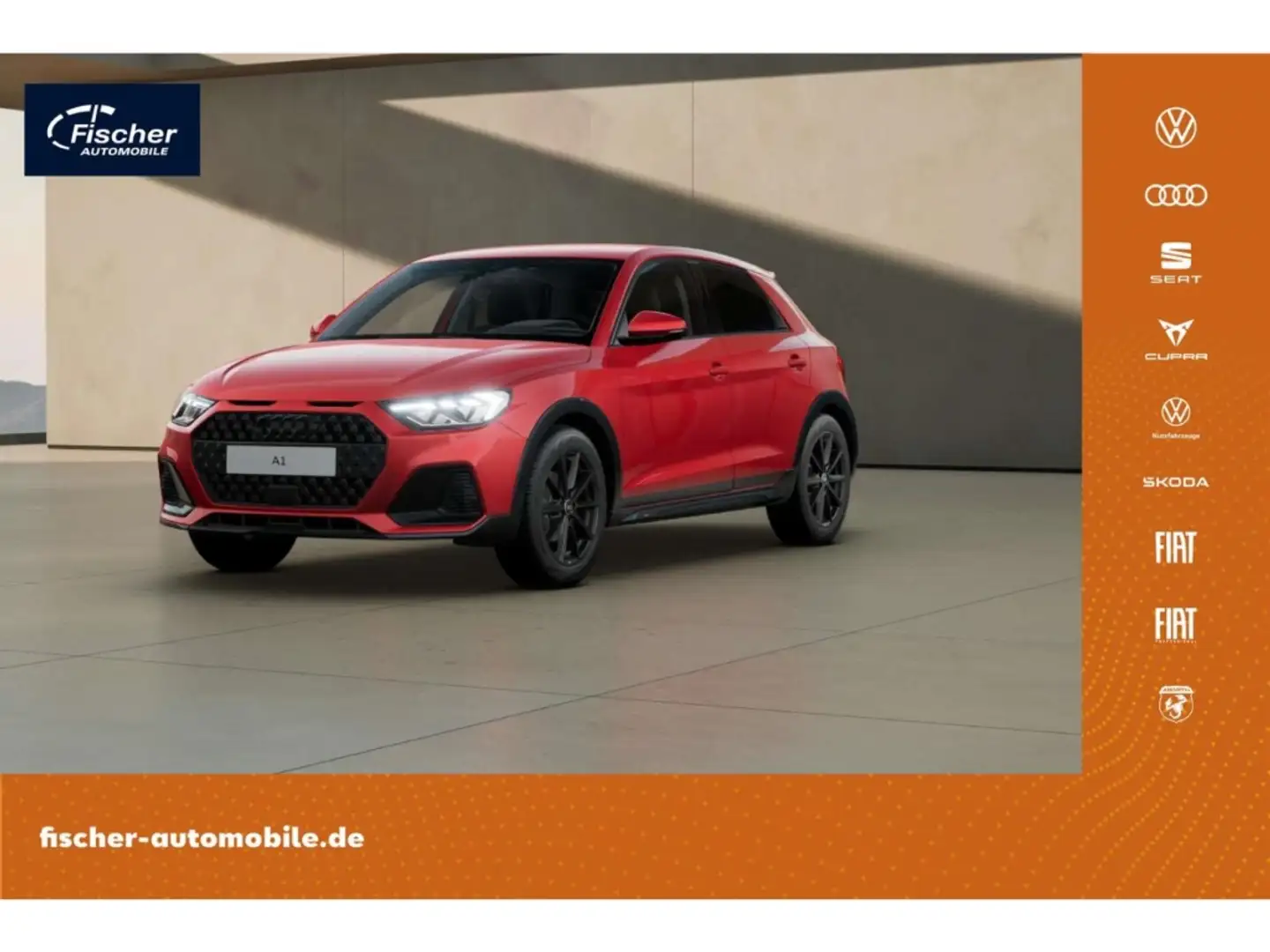 Audi A1 allstreet 30 TFSI S-Tronic NAV/LED/Virt./SH Rot - 1
