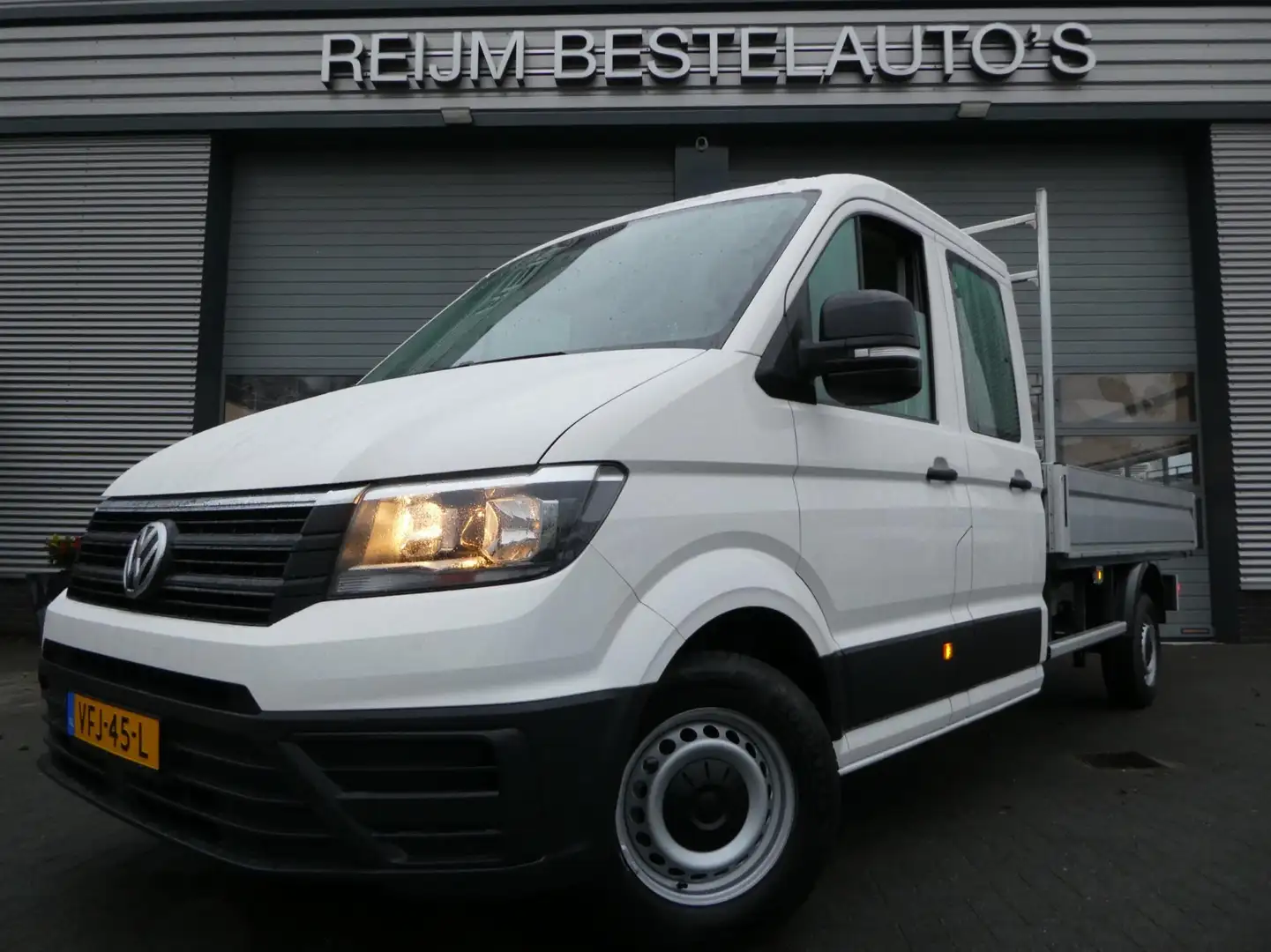 Volkswagen Crafter 35 2.0tdi 140pk, L4 WB 4490, Open Laadbak, DC, Pic Blanc - 2
