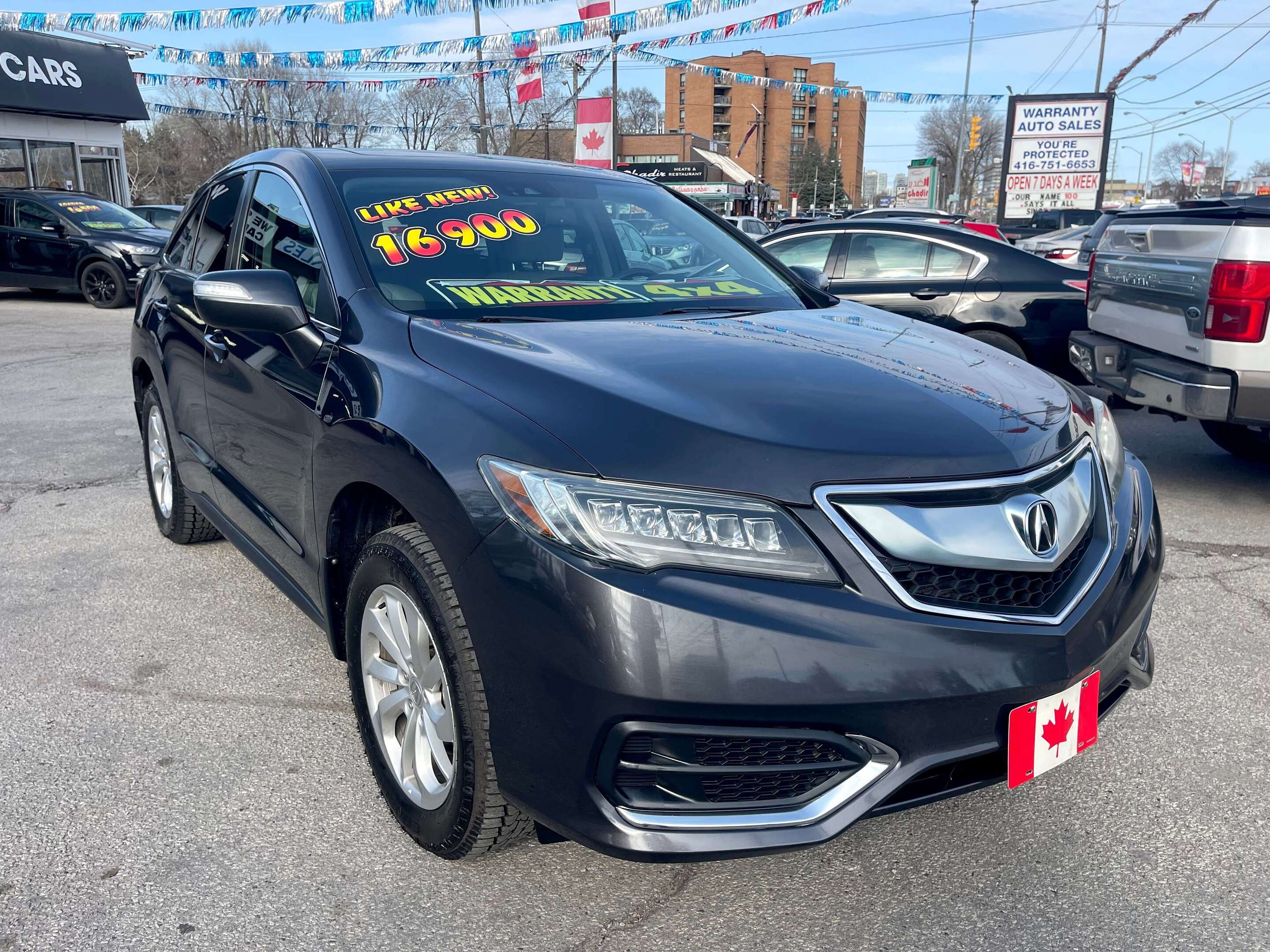 2016 Acura RDX TECH AWD BT NAV CAM...CERT INCLUDED