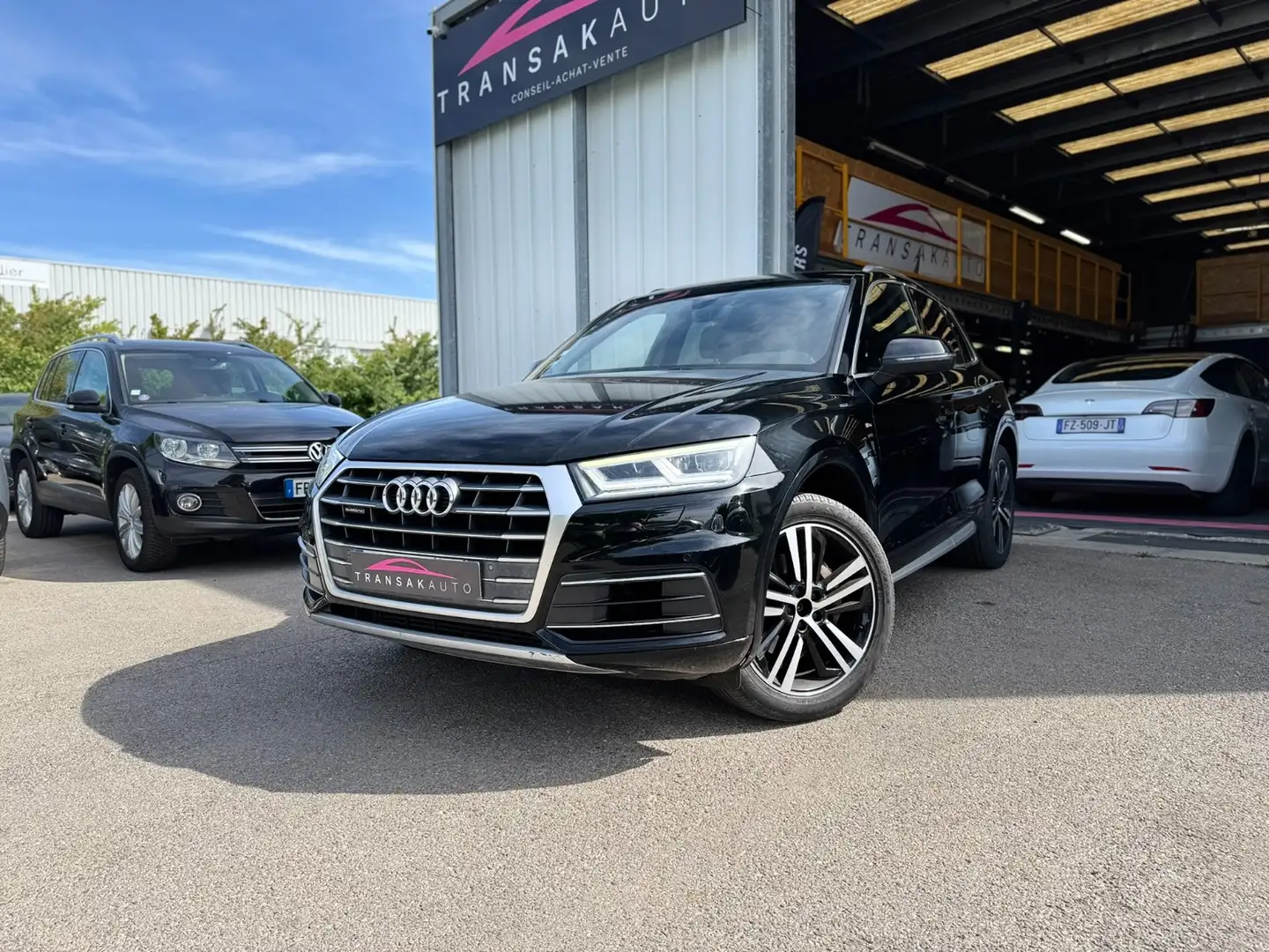 Audi Q5 S line Negro - 1