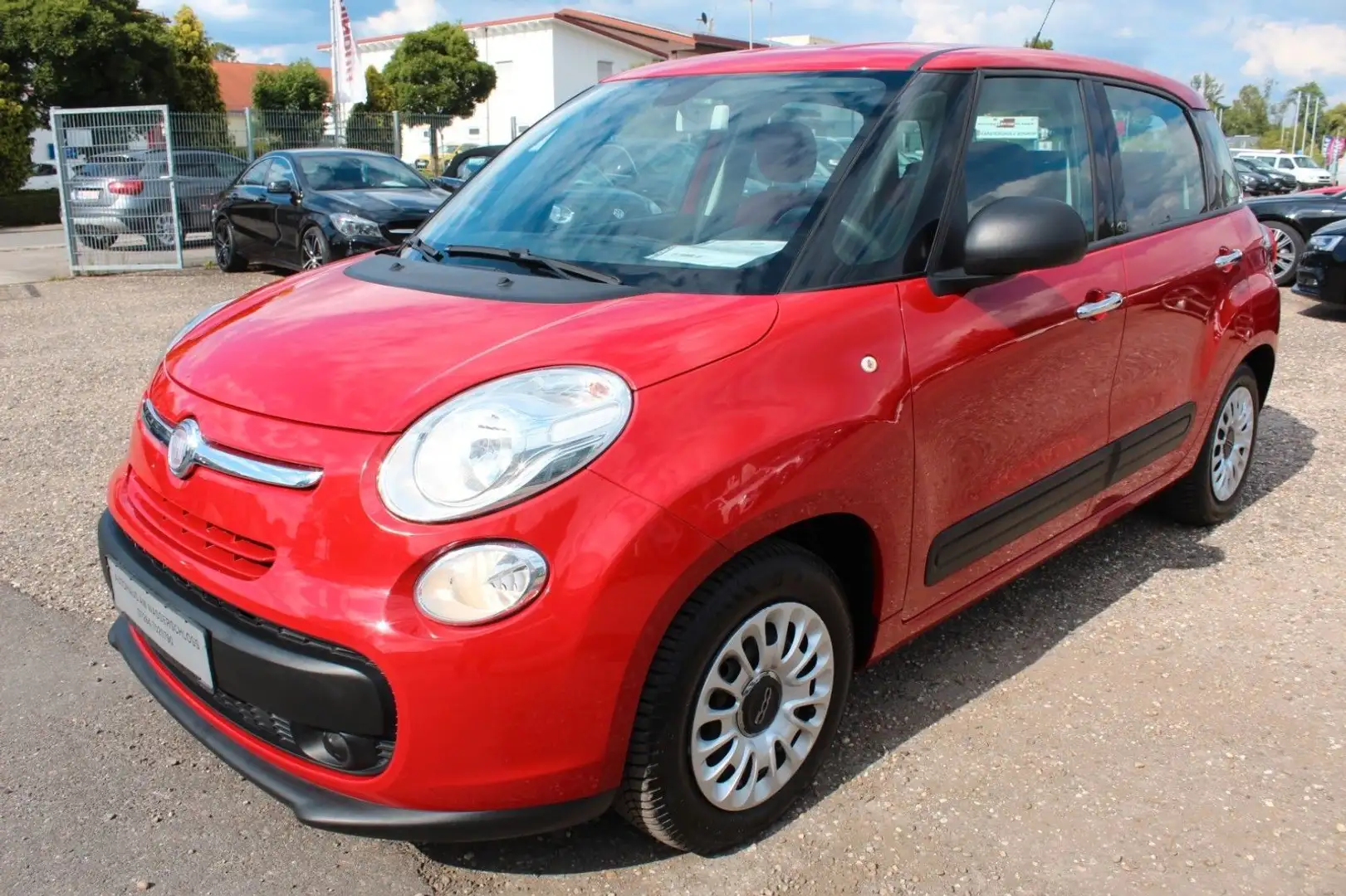 Fiat 500L Pop 1.4*CITY-Servo*BLAUPUNKT R/CD/USB/Bluet Rot - 1