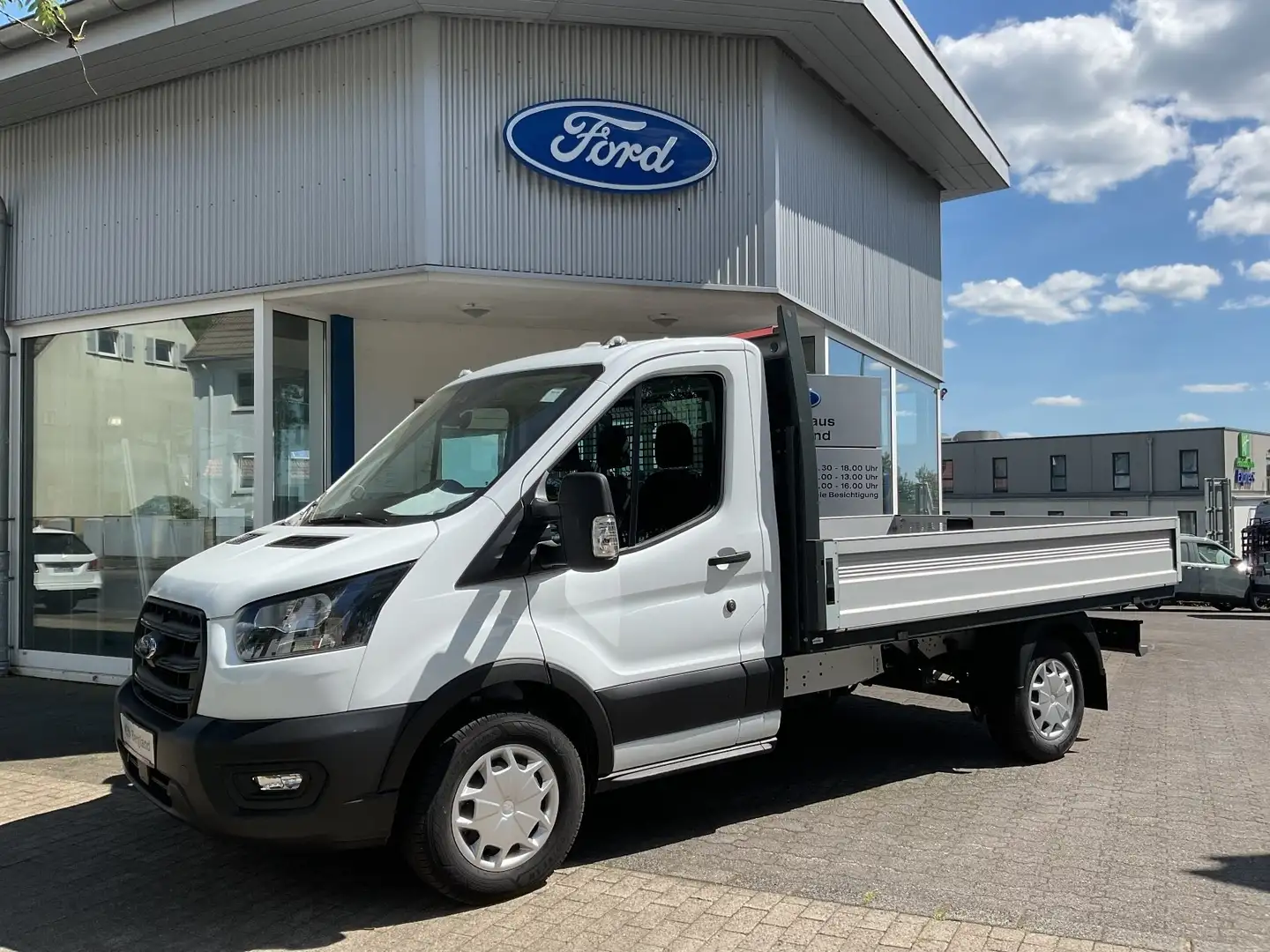 Ford Transit EINZELKABINE TREND 350L2 Pritsche*Klima*A Blanco - 1