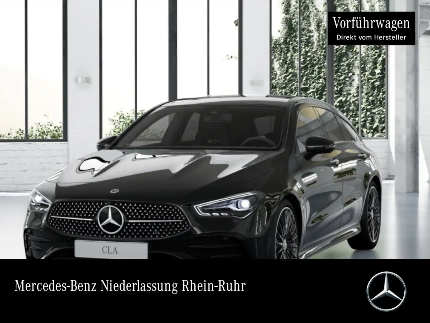 Mercedes-Benz CLA 200 d AMG+NIGHT+PANO+360°+AHK+LED+BURMESTER Zwart - 1