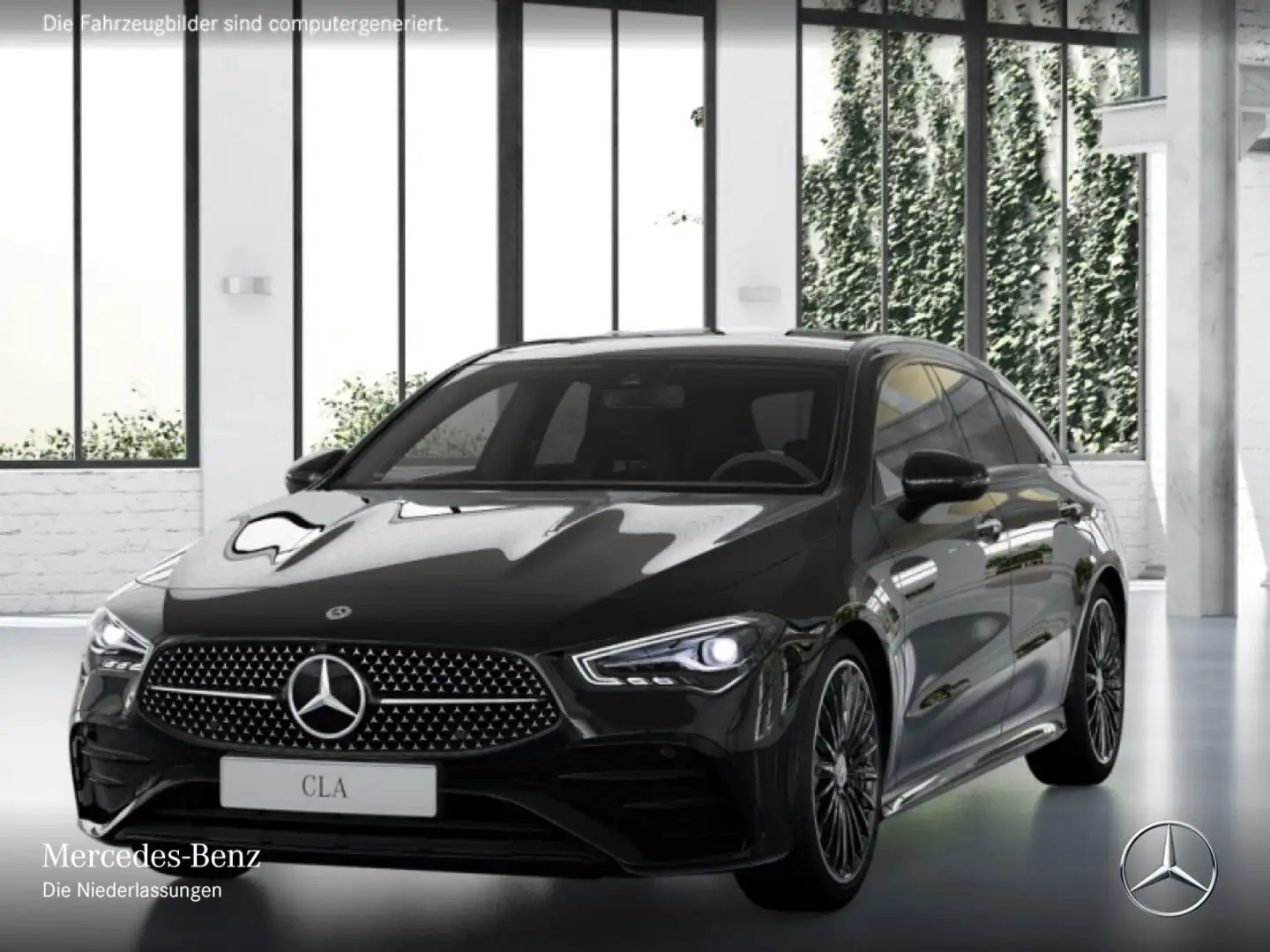 Mercedes-Benz CLA 200 d AMG+NIGHT+PANO+360°+AHK+LED+BURMESTER Zwart - 2