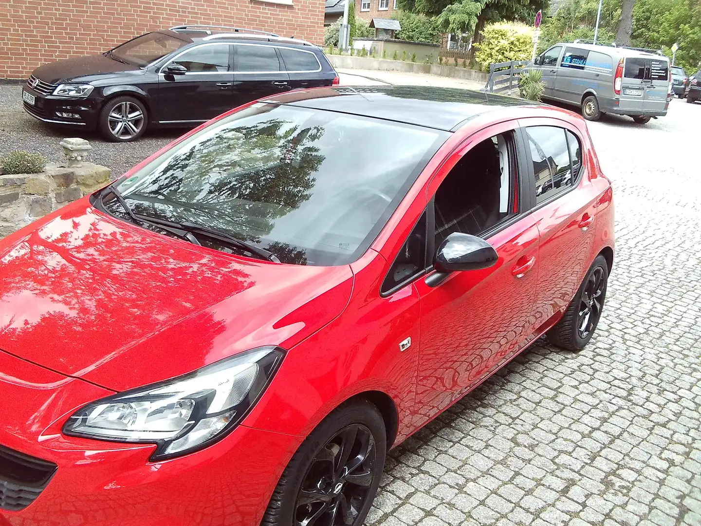 Opel Corsa Color Edition Automatik 4 türen Rot - 2