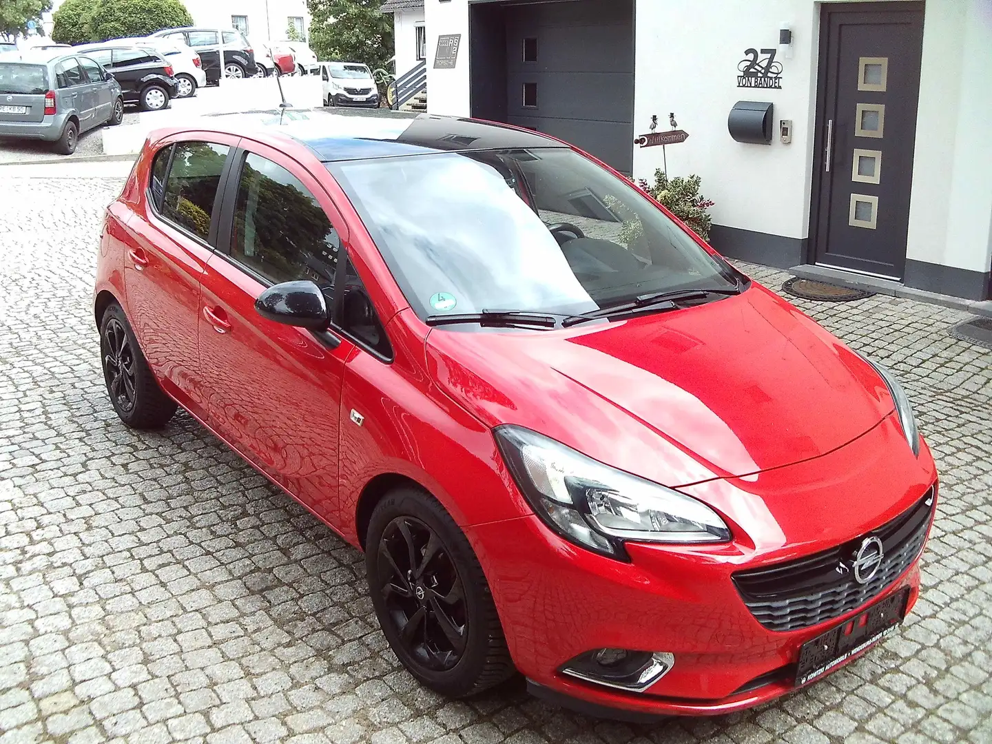 Opel Corsa Color Edition Automatik 4 türen Rot - 1