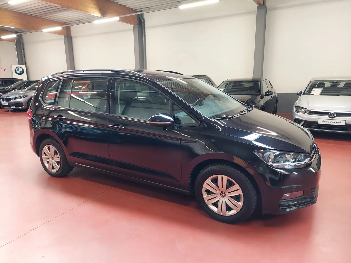 Volkswagen Touran 1.5TSi + DSG + 7 PLACES + BXL = 2035 + TOIT PANO Noir - 2