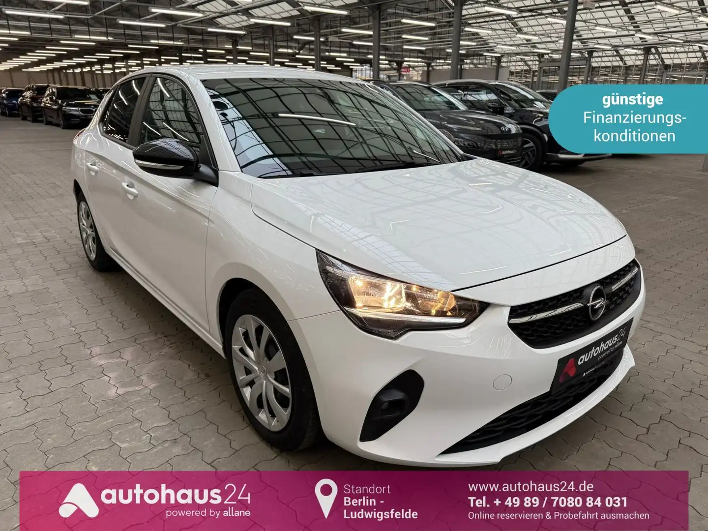 Opel Corsa F 1.5 Diesel Edition|Navi|CarPlay|PDC Weiß - 1