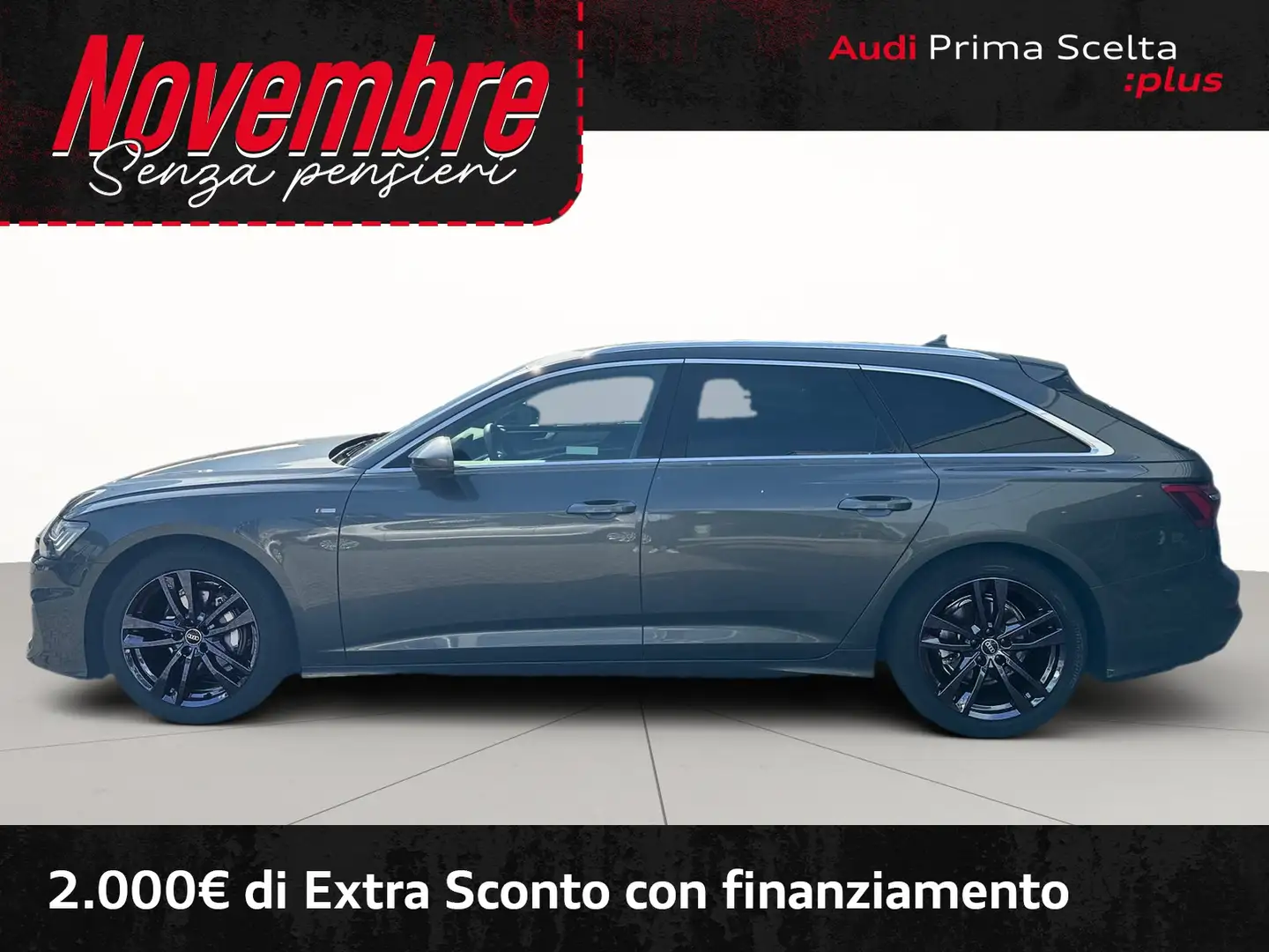 Audi A6 avant 40 2.0 tdi mhev 12v s line edition quattro s Grigio - 2