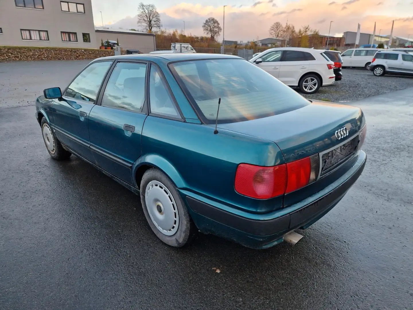 Audi 80 Limousine #SERVO #WENIG KM Grün - 2