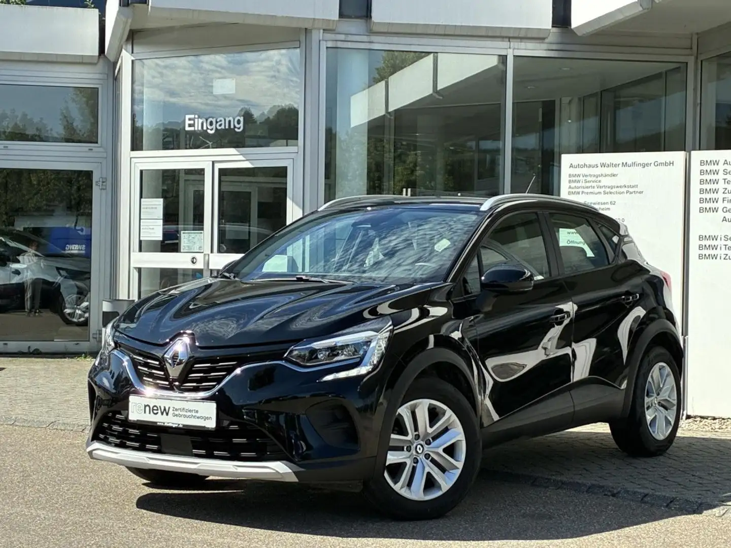 Renault Captur TCe 90 EQUILIBRE KomfZ.Lenkradh.AppleCar Nero - 2