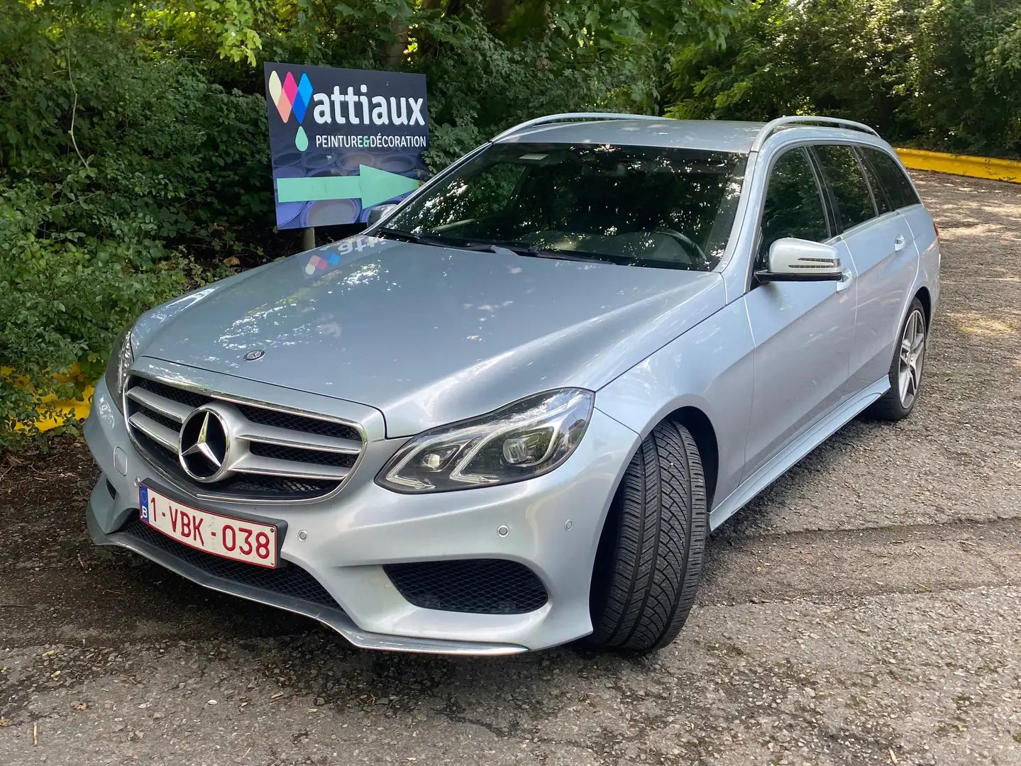 Mercedes-Benz E 220 E 220 CDI AMG Avantgarde Argent - 2