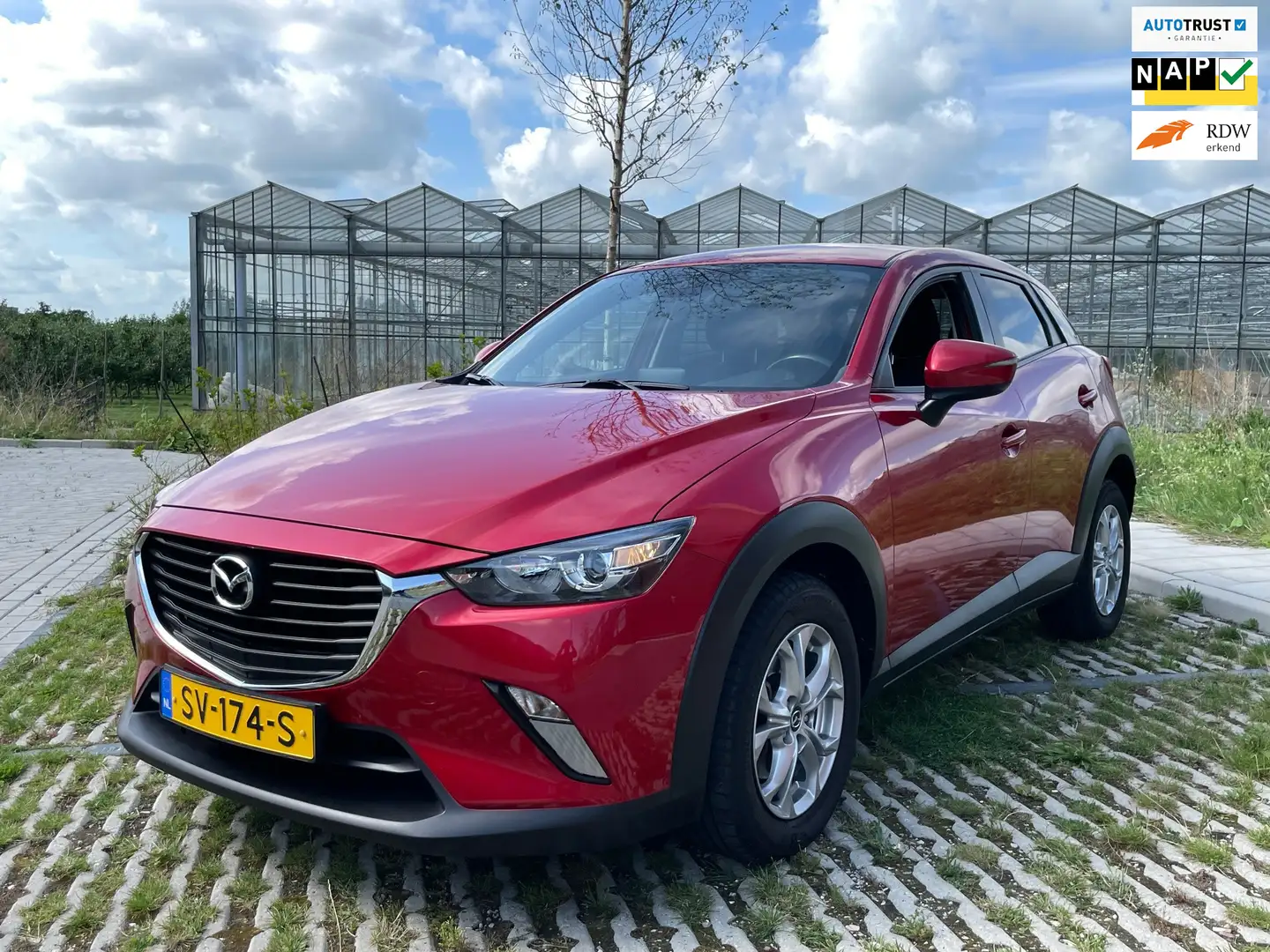 Mazda CX-3 2.0 SkyActiv-G 120 PK Dynamic AUTOMAAT Rot - 1