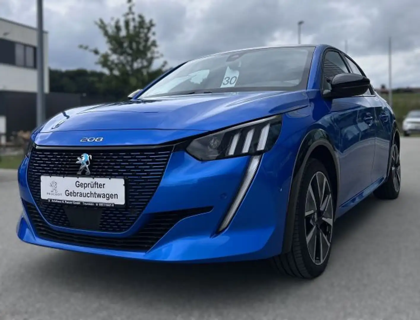 Peugeot 208 Elektromotor 136 GT Bleu - 2