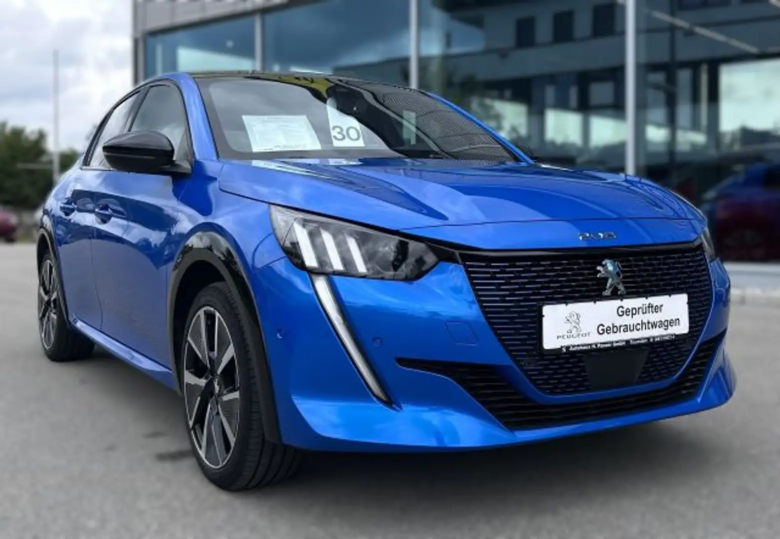 Peugeot 208 Elektromotor 136 GT Bleu - 1