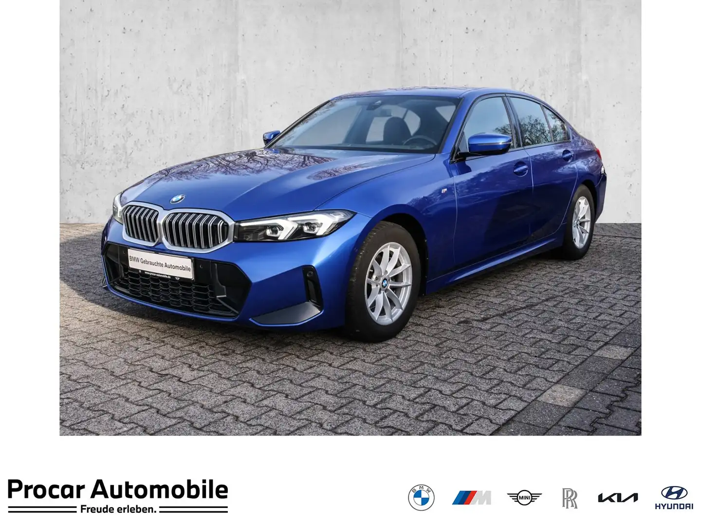 BMW 318 i M-Sport PA RFK LiCoPro 18" M DAB Blau - 1