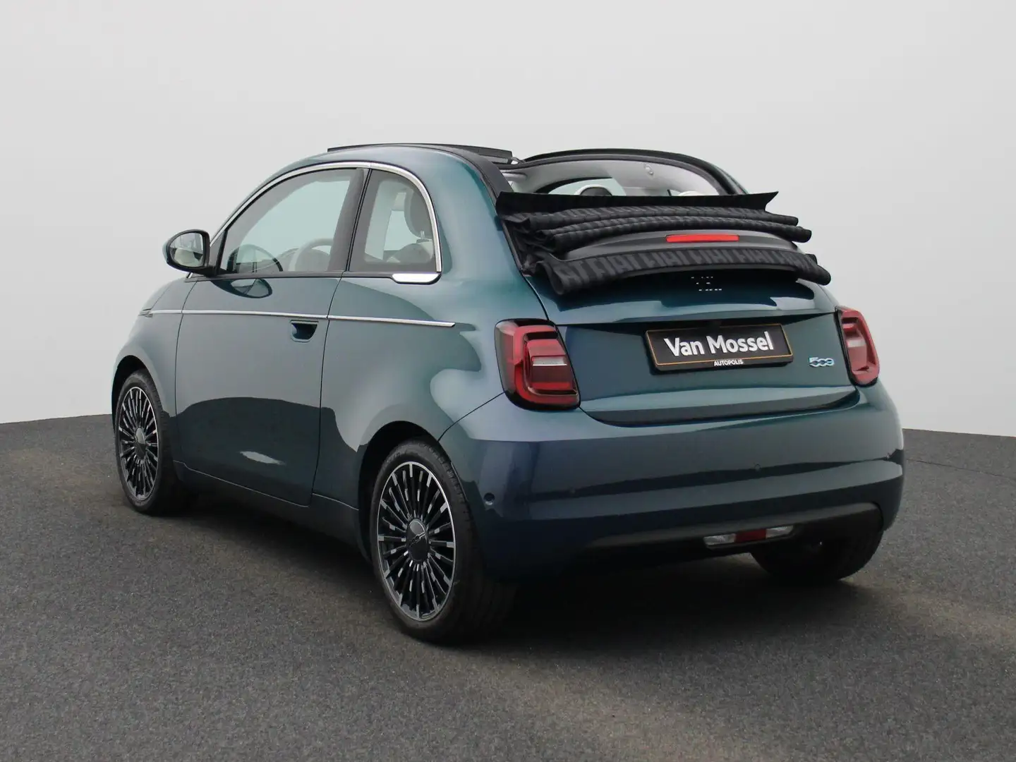 Fiat 500C La Prima 42 kWh Blauw - 2