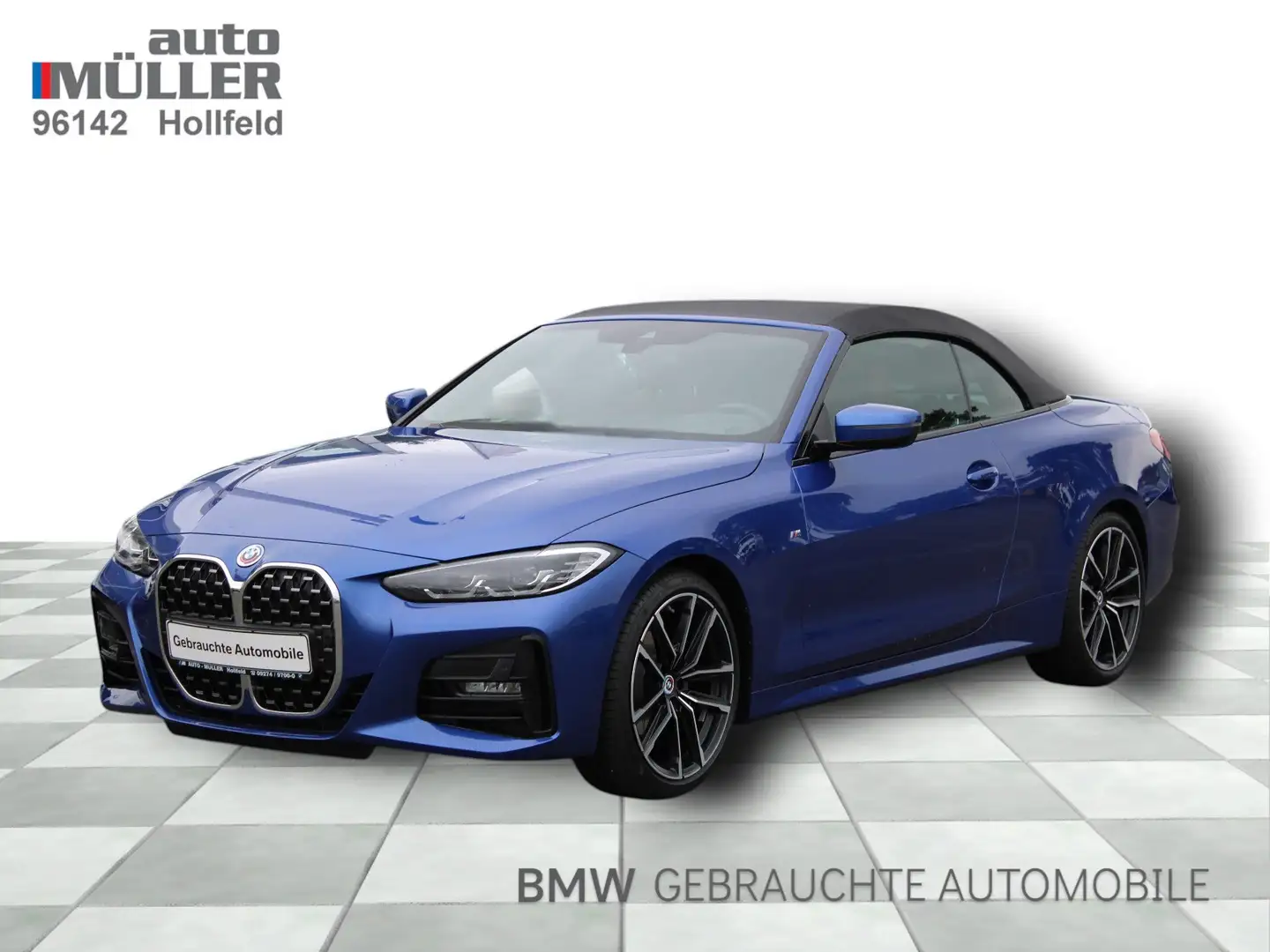 BMW 420 i M Sport HiFi DAB LED WLAN Tempomat Shz PDC Azul - 1