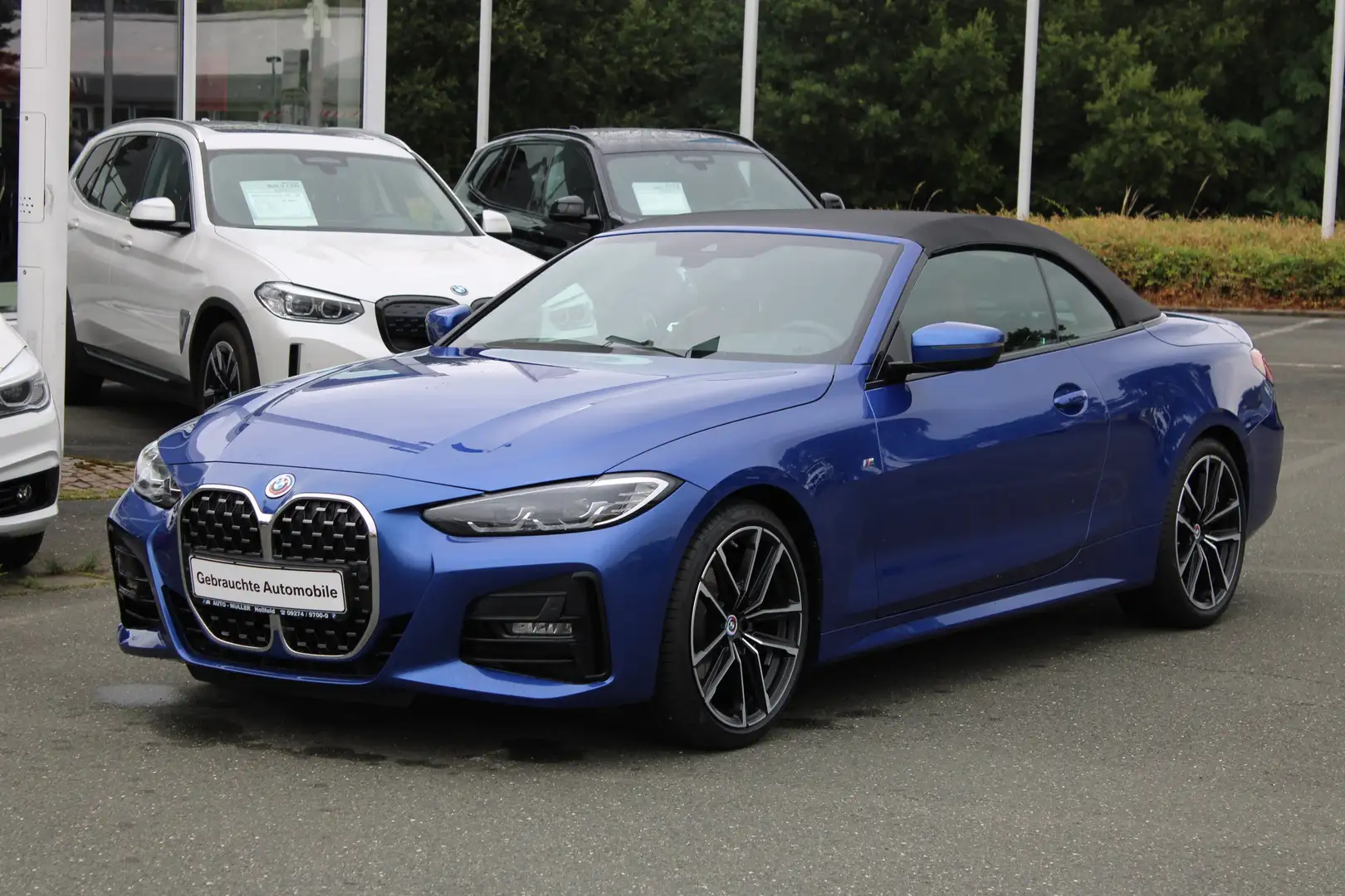 BMW 420 i M Sport HiFi DAB LED WLAN Tempomat Shz PDC Azul - 2