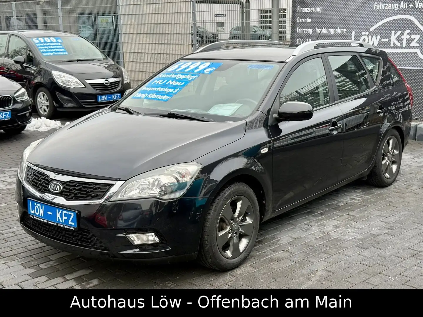 Kia Ceed / cee'd Kombi TÜV NEU SCHECKHEFT SR+WR Noir - 2