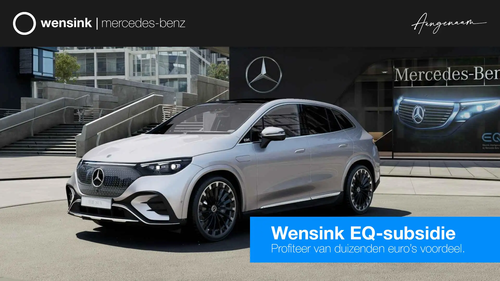 Mercedes-Benz EQE SUV 350+ Sport Edition 96 kWh | AIRMATIC | Trekhaak  | Stříbrná - 1
