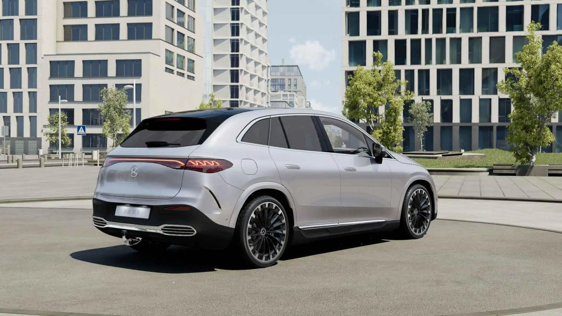 Mercedes-Benz EQE SUV 350+ Sport Edition 96 kWh | AIRMATIC | Trekhaak  | Silber - 2